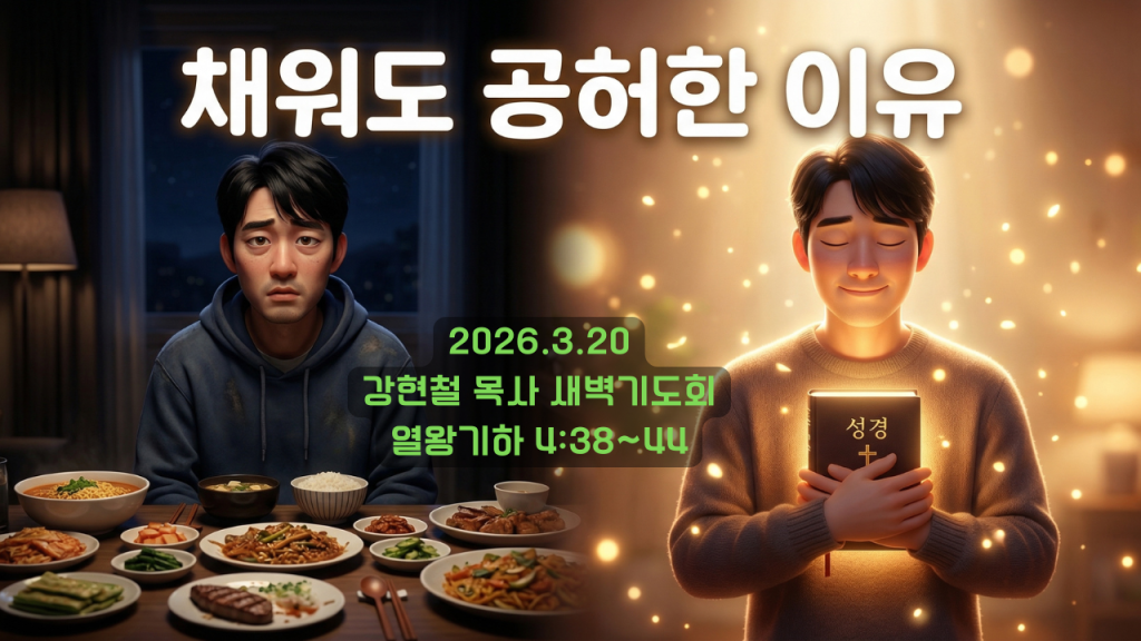 2026.3.24 새벽묵상