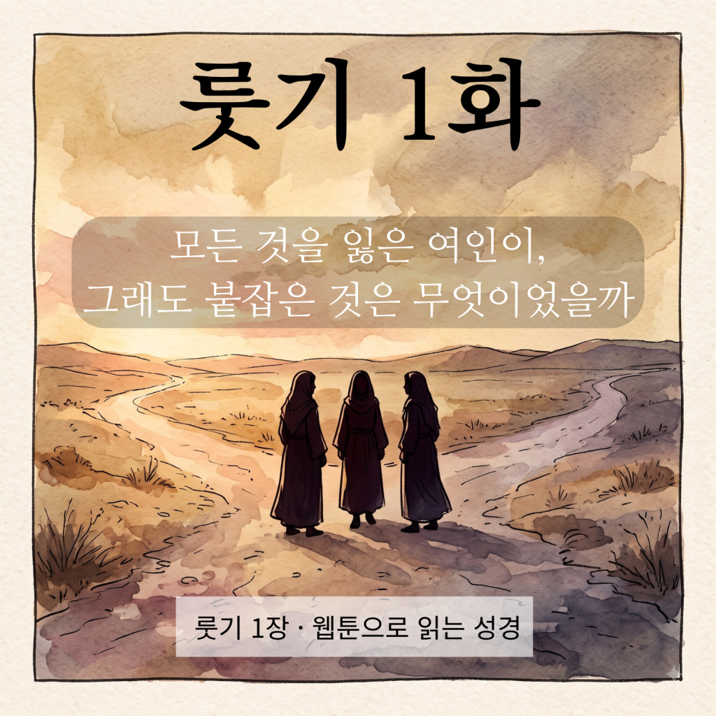 성경웹툰 - 룻기 1장